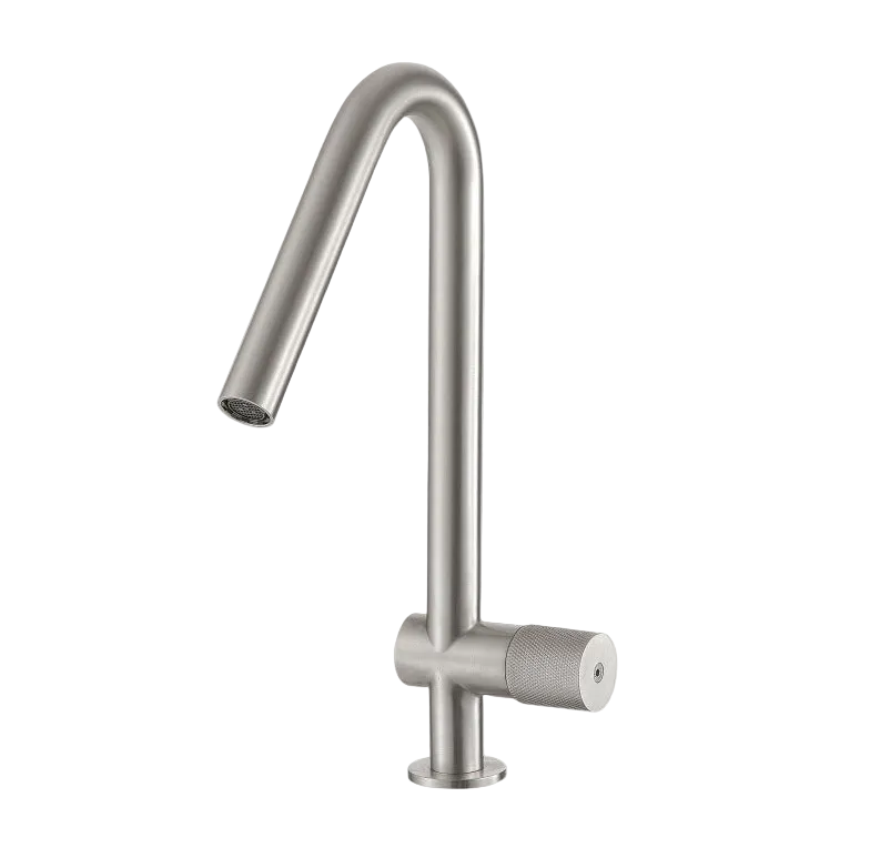 Einhebel Spültischarmatur aus Edelstahl - 22mm